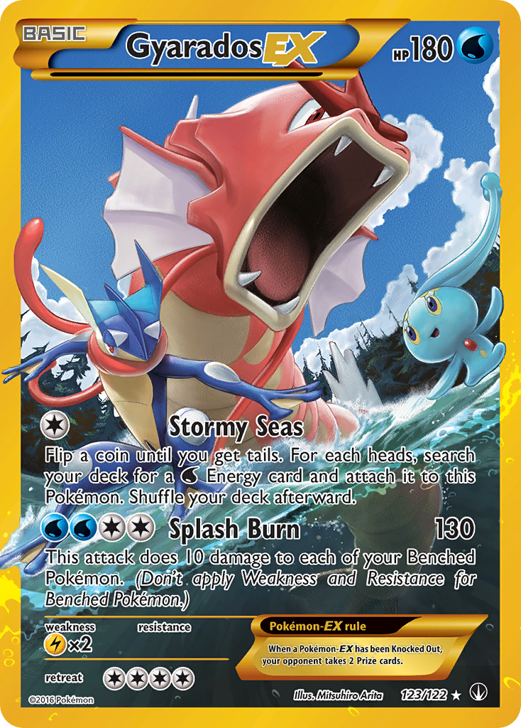 Gyarados EX - BREAKpoint #123