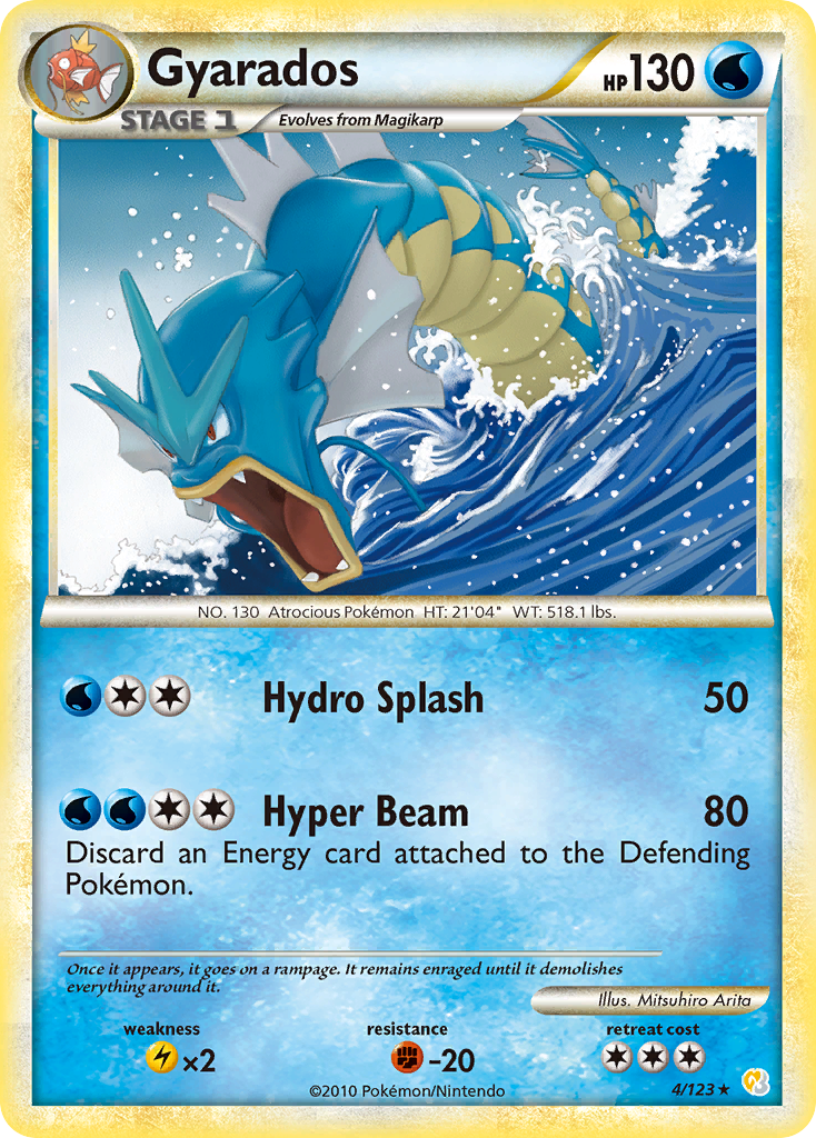 Gyarados - HeartGold & SoulSilver #4