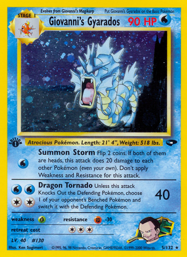 Giovanni’s Gyarados - Gym Challenge #5
