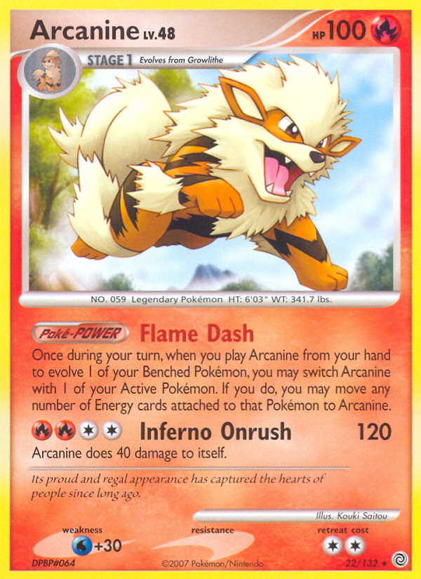 Arcanine - Secret Wonders - #22