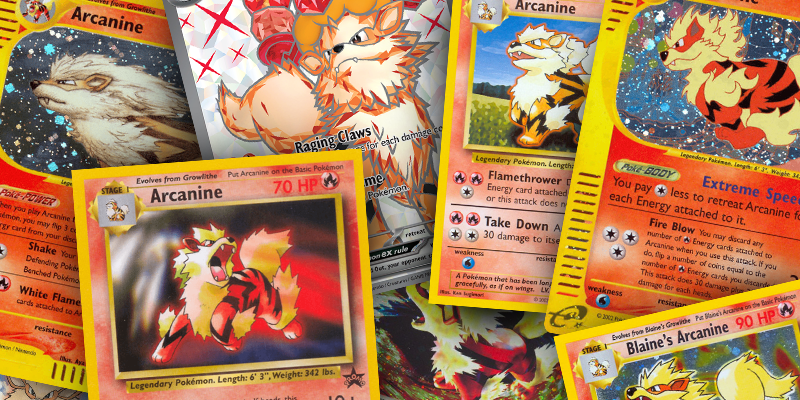 The Best Arcanine Pokemon Cards
