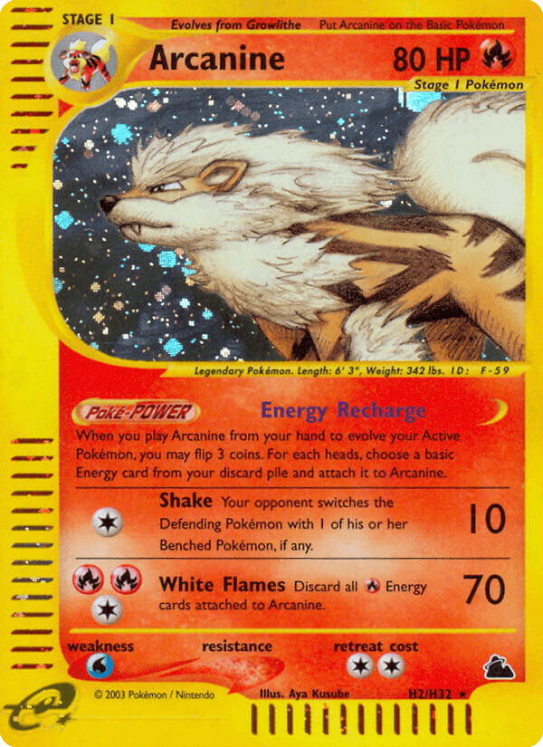 Arcanine - Skyridge - H2