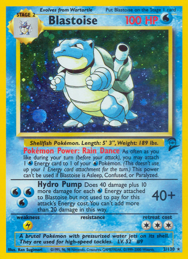 Ken Sugimori - Blastoise - Base Set