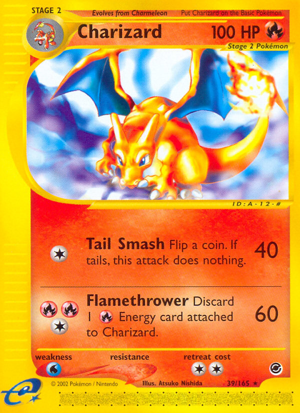 Atsuko Nishida - Charizard - Expedition Base Set