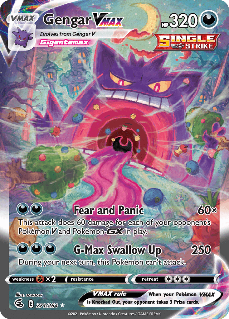 Gengar VMAX - Fusion Strike