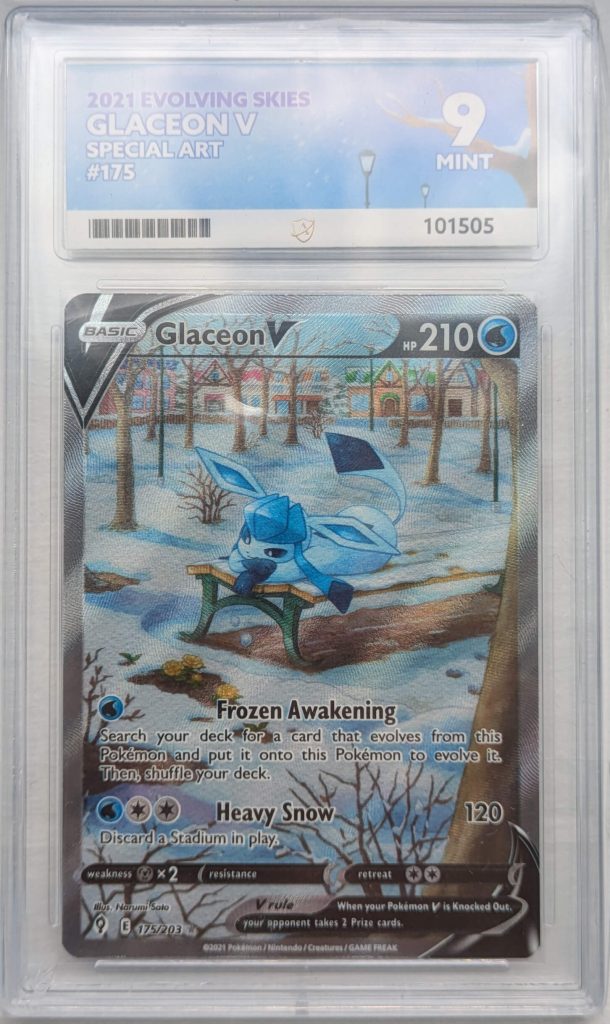 Ace Grading UK - Glaceon Special Art Evolving Skies