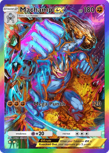 Pokemon TCG Pocket - Genetic Apex - Machamp Ex