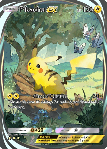 Pokemon TCG Pocket - Genetic Apex - Pikachu Ex