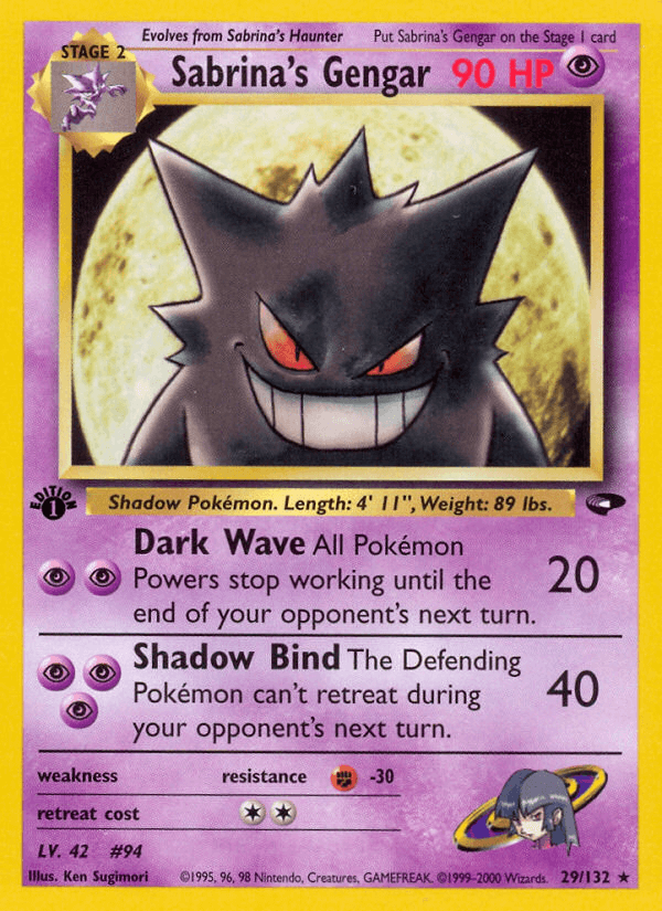 Sabrina's Gengar - Gym Challenge