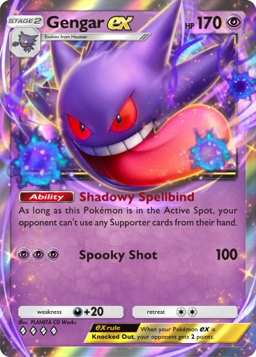 Gengar ex Genetic Apex