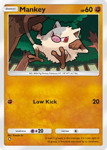 Mankey Genetic Apex