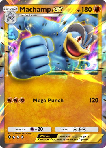 Machamp ex Genetic Apex