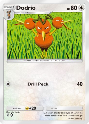 Dodrio Genetic Apex