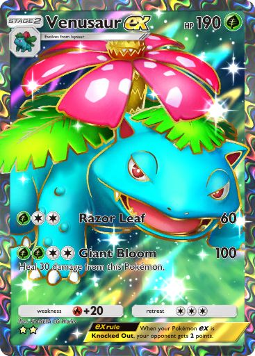 Venusaur ex Genetic Apex