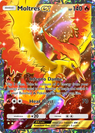 Moltres ex Genetic Apex
