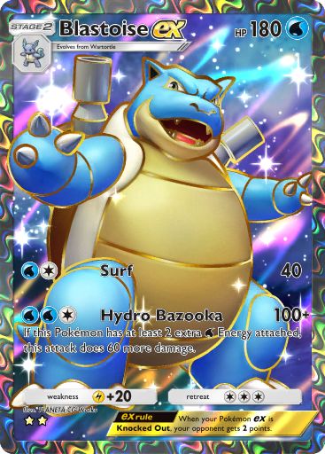 Blastoise ex Genetic Apex