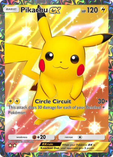 Pikachu ex Genetic Apex