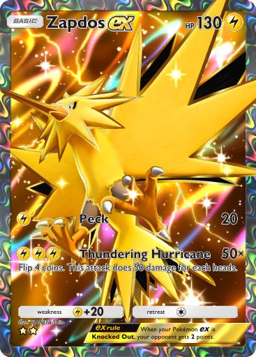 Zapdos ex Genetic Apex