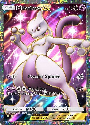 Mewtwo ex Genetic Apex