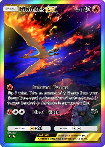 Moltres ex Genetic Apex