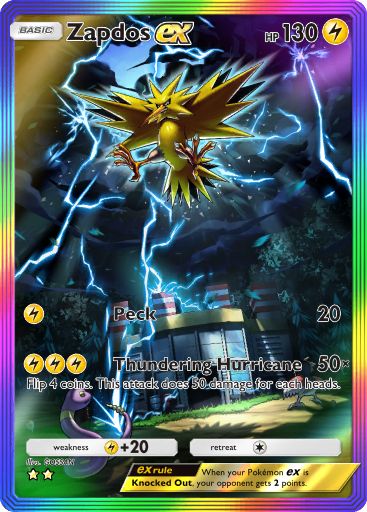 Zapdos ex Genetic Apex