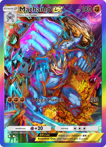 Machamp ex Genetic Apex