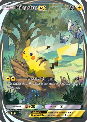Pikachu ex Genetic Apex