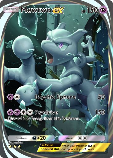 Mewtwo ex Genetic Apex