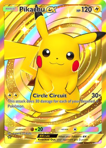 Pikachu ex Genetic Apex