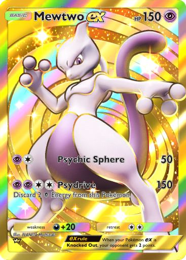 Mewtwo ex Genetic Apex
