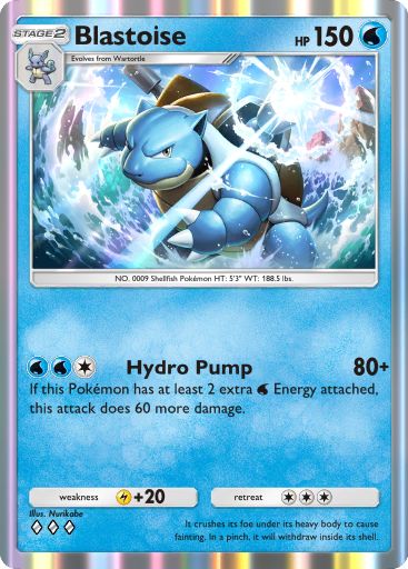 Blastoise Genetic Apex