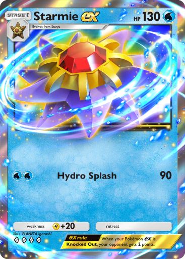 Starmie ex Genetic Apex