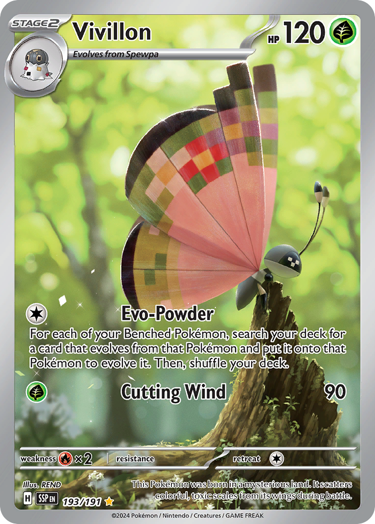 Surging Sparks Vivillon