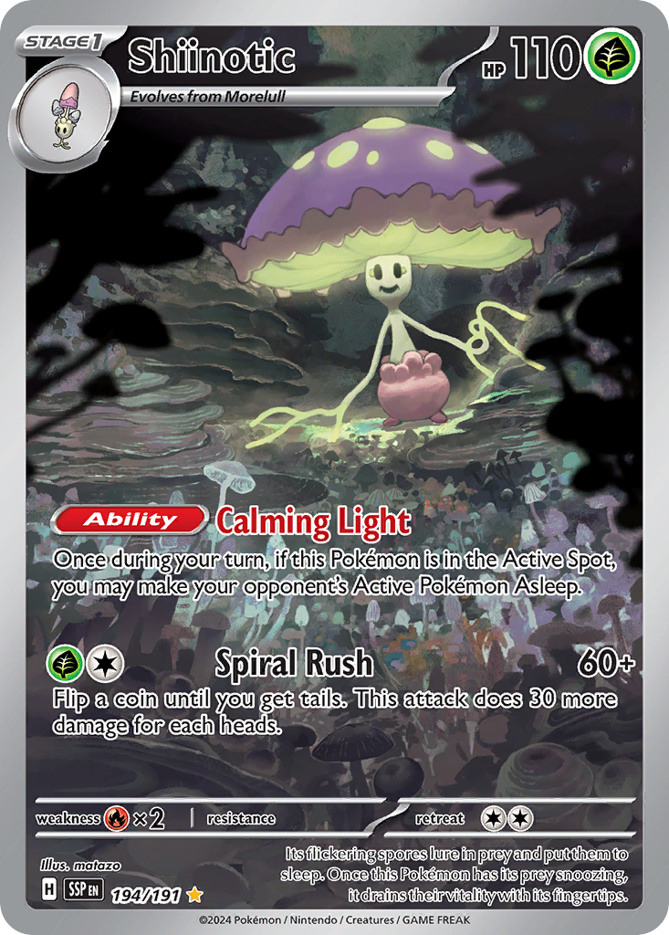 Surging Sparks Shiinotic